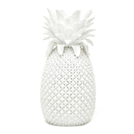 White Pineapple Decorative Vase Set Of 2 By Tozai Home | Vases | Modishstore - 1