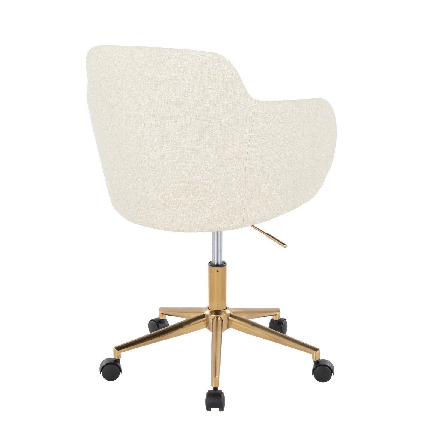 Boyne Office Chair By LumiSource - OC-BOYNEFB1 AUCR1 | Office Chairs | Modishstore - 3