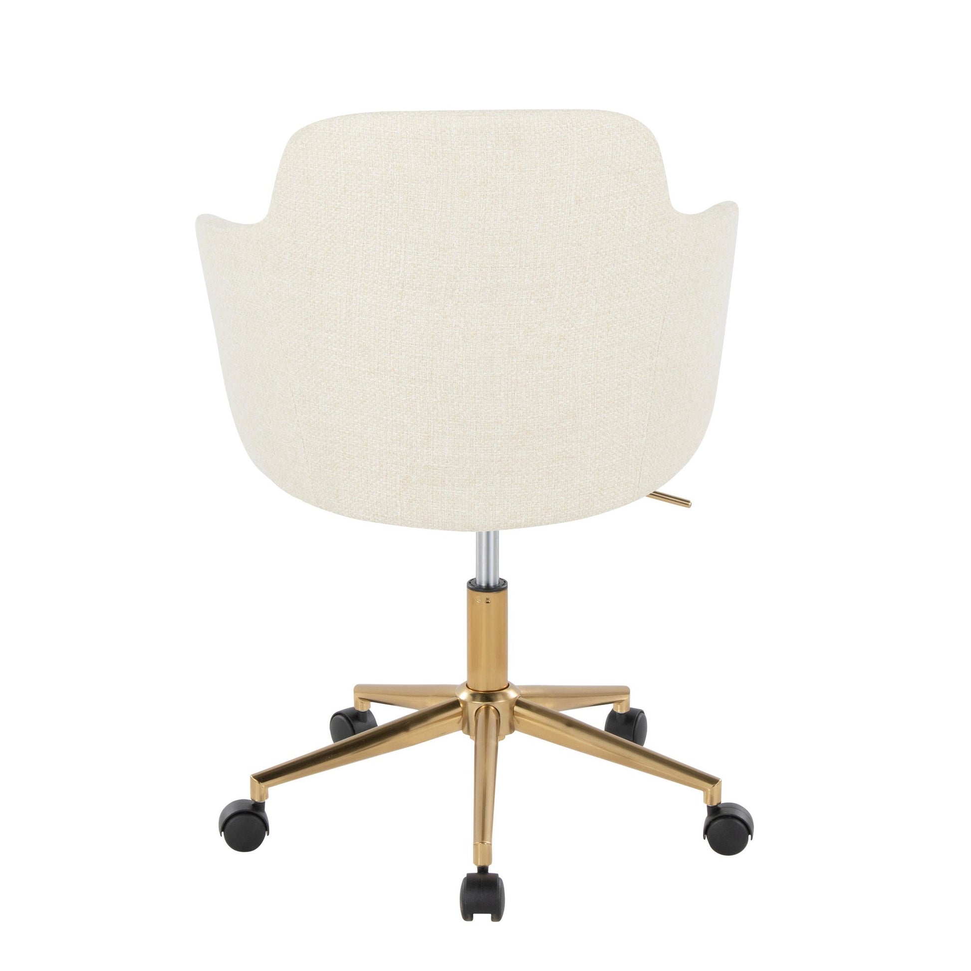 Boyne Office Chair By LumiSource - OC-BOYNEFB1 AUCR1 | Office Chairs | Modishstore - 4