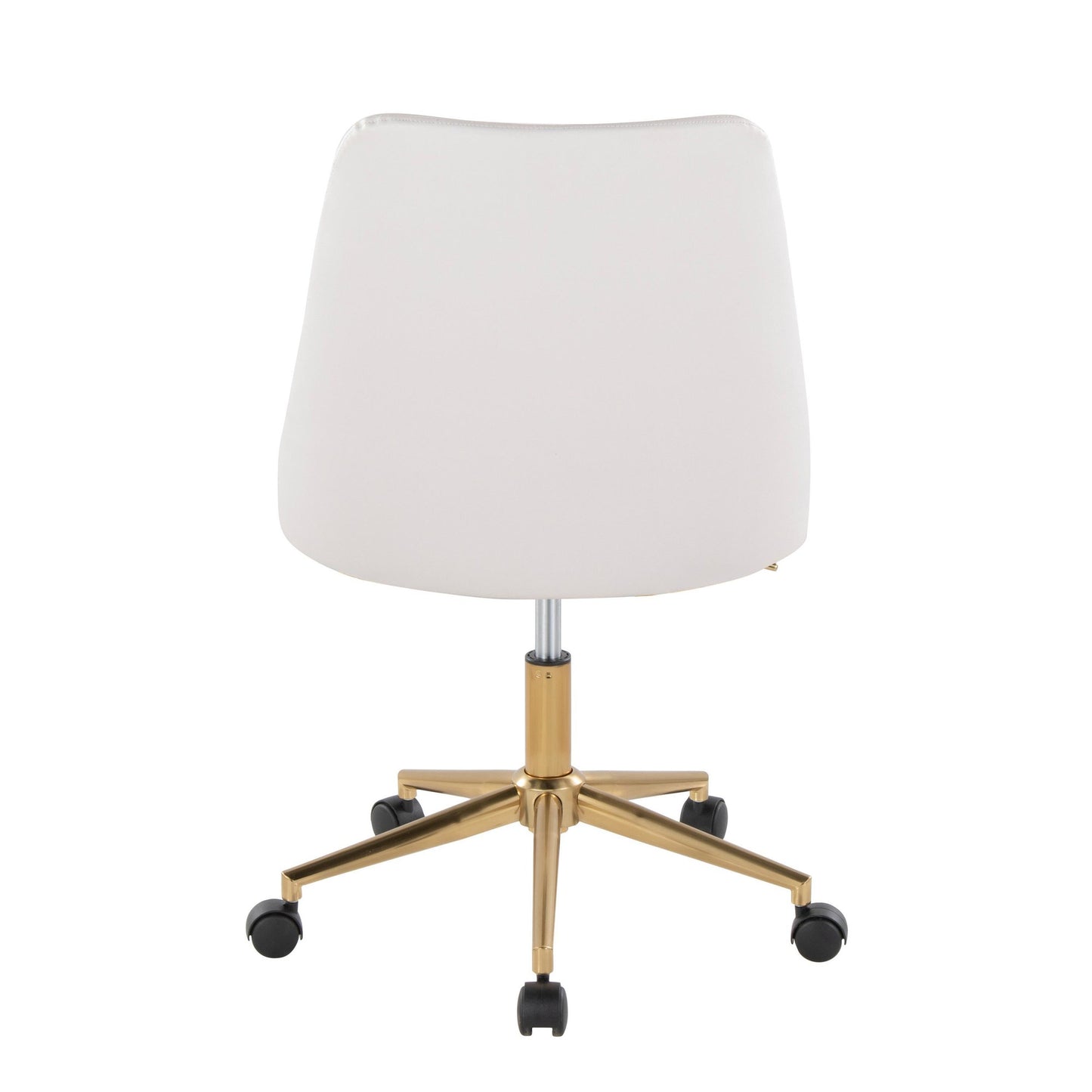 Marche Task Chair By LumiSource - OFC-MARCHEPU-5CSTR1 AUBK1 | Dining Chairs | Modishstore - 20