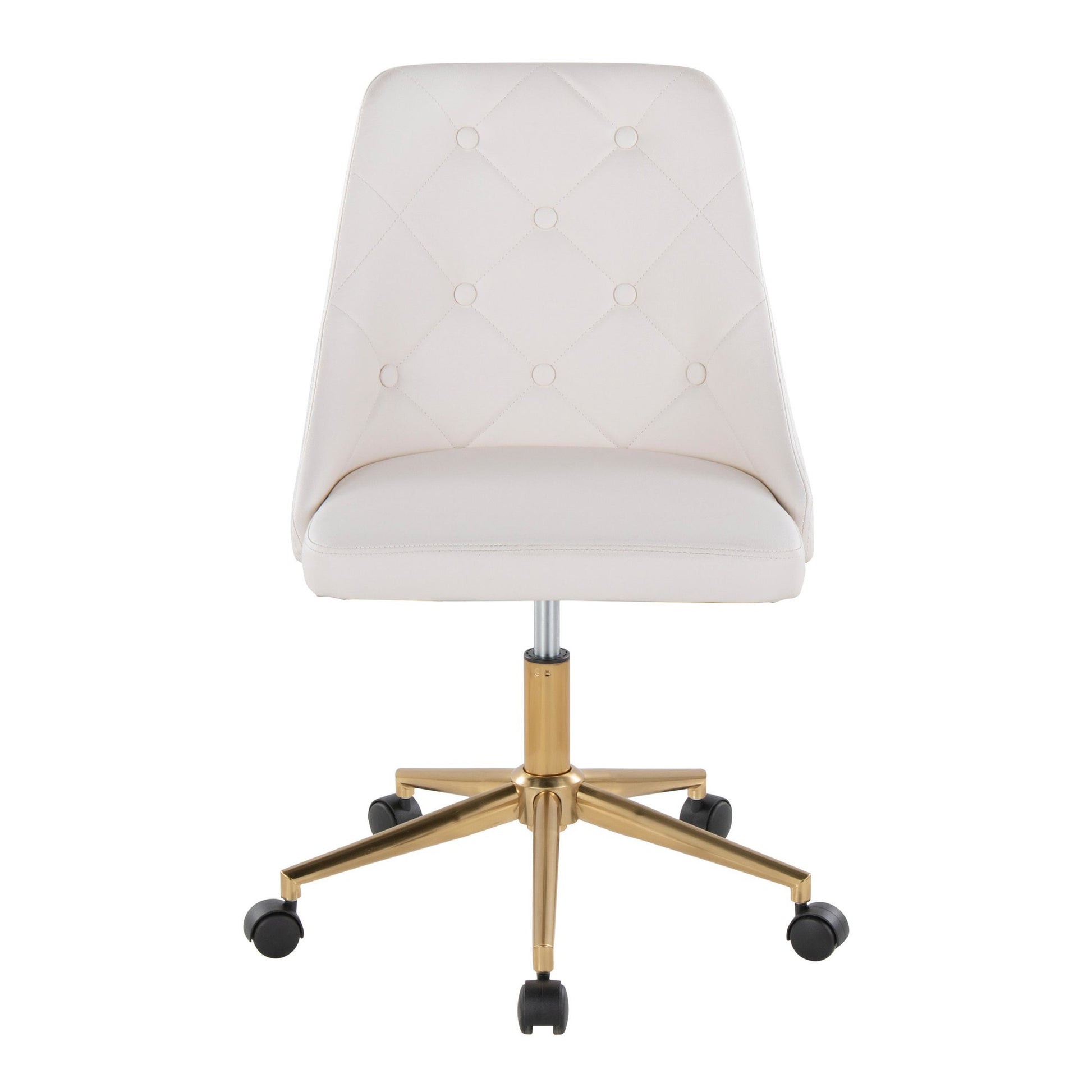 Marche Task Chair By LumiSource - OFC-MARCHEPU-5CSTR1 AUBK1 | Dining Chairs | Modishstore - 21