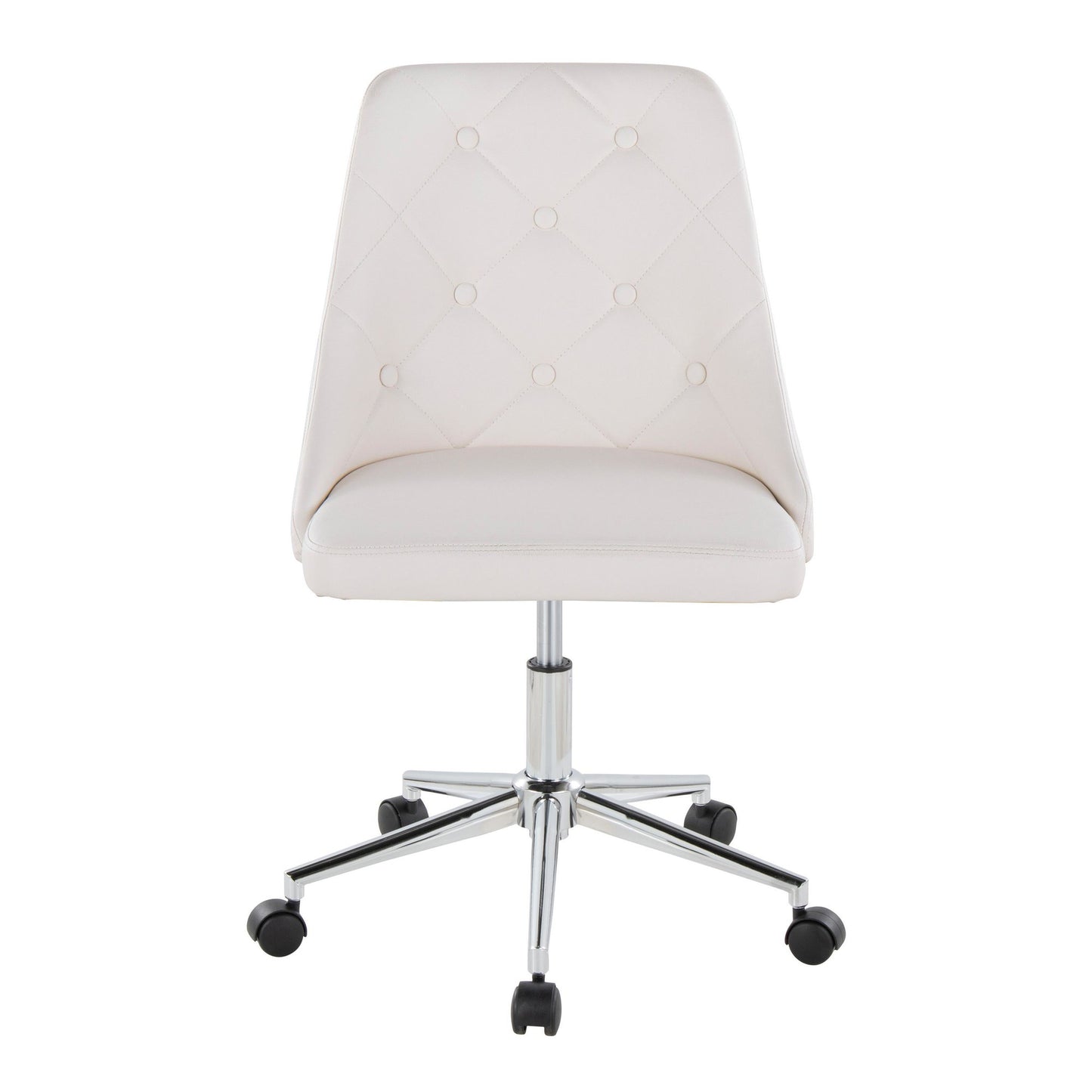 Marche Task Chair By LumiSource - OFC-MARCHEPU-5CSTR1 CHRBK1 | Dining Chairs | Modishstore - 21