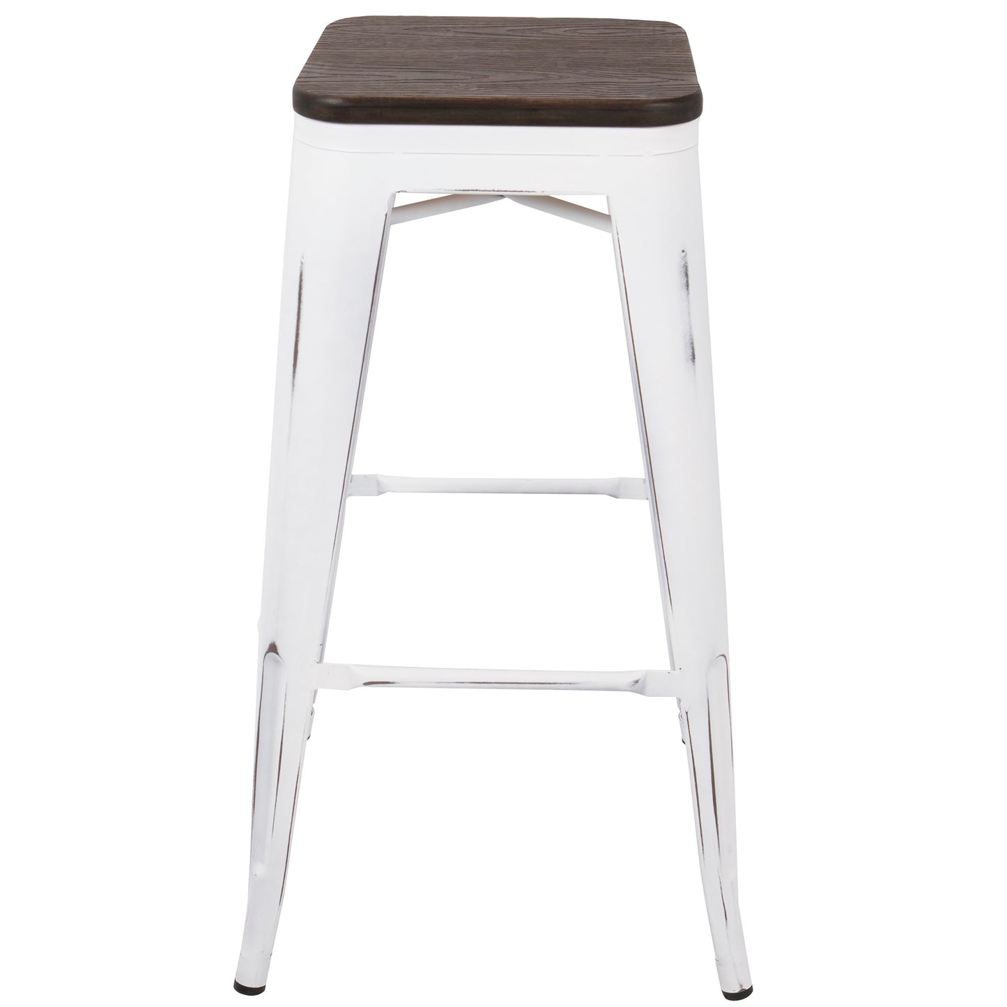 Oregon Barstool - Set of 2 By LumiSource - BS-TW-OR DK+AN2 | Bar Stools | Modishstore - 19