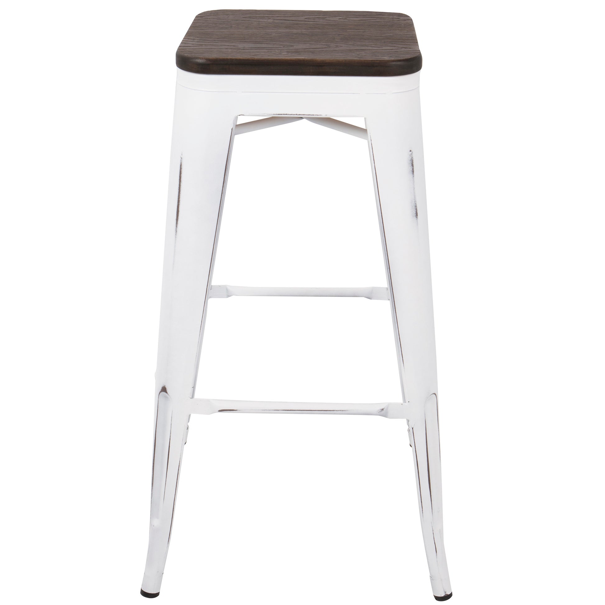 Oregon Barstool - Set of 2 By LumiSource - BS-TW-OR DK+AN2 | Bar Stools | Modishstore - 19