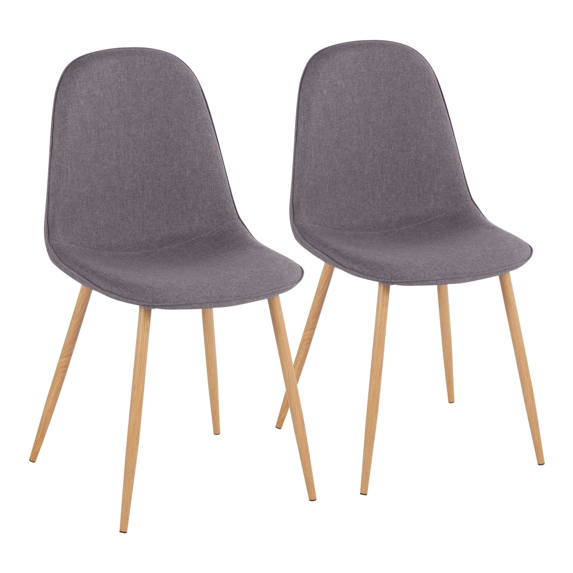 Pebble Chair - Set of 2 By LumiSource - CH-PEBBLE NABU2 | Dining Chairs | Modishstore - 7