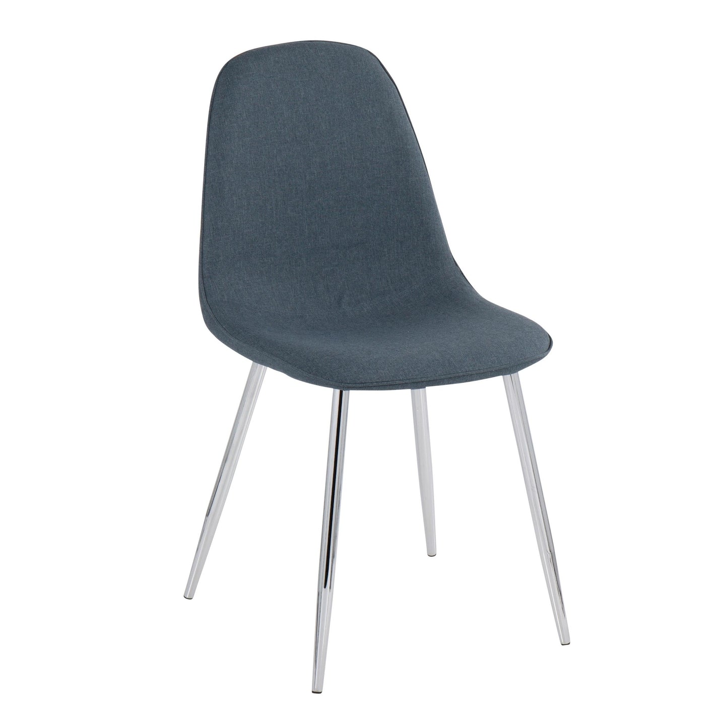 Pebble Chair - Set of 2 By LumiSource - CH-PEBBLE SVVBK2 | Dining Chairs | Modishstore - 11