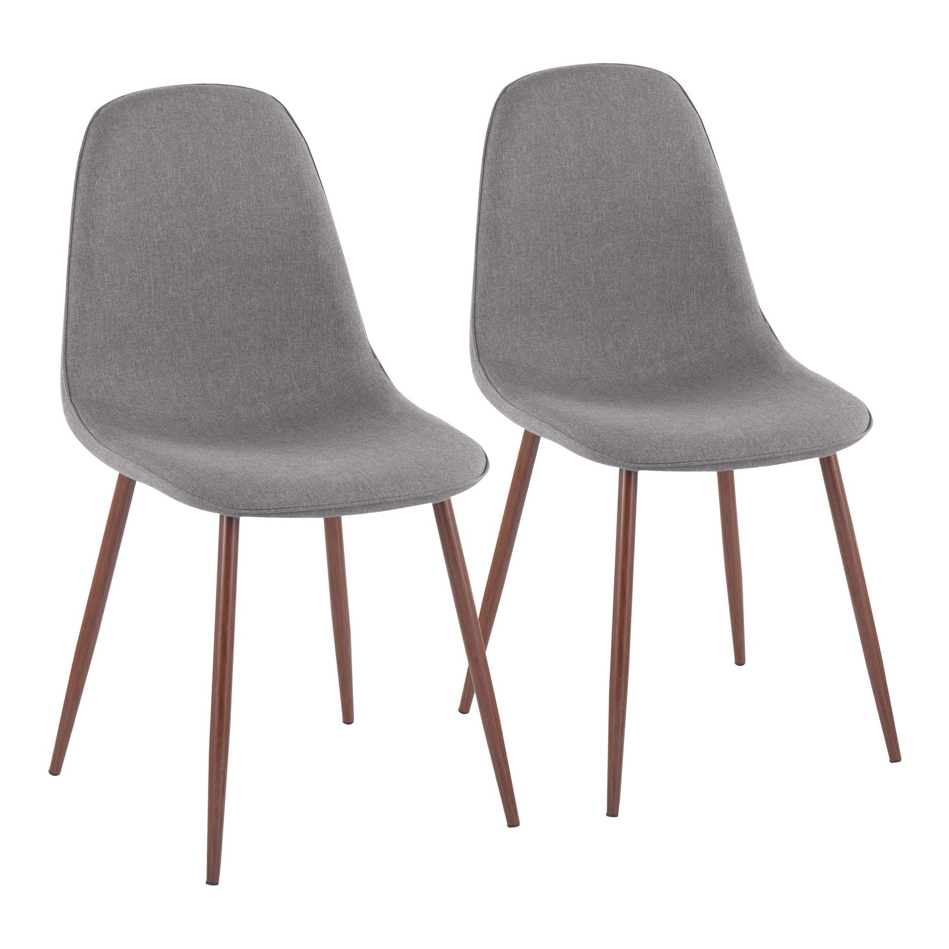 Pebble Chair - Set of 2 By LumiSource - CH-PEBBLE WLCHAR2 | Dining Chairs | Modishstore