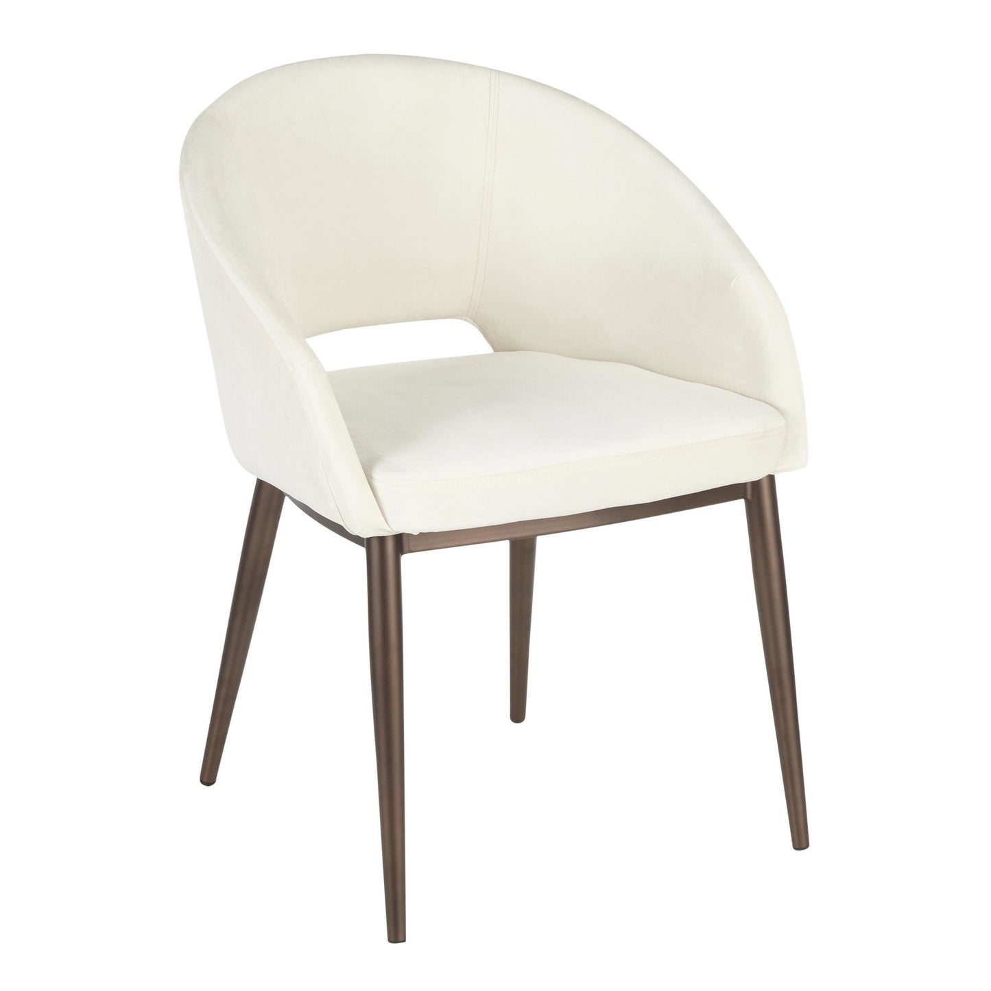 Renee Chair By LumiSource - CH-RENEE CUCR | Dining Chairs | Modishstore - 2