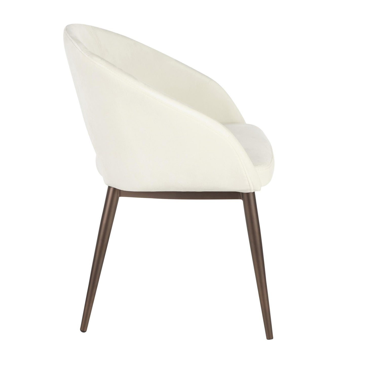 Renee Chair By LumiSource - CH-RENEE CUCR | Dining Chairs | Modishstore - 3