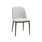 LeisureMod Tule Mid-Century Modern Dining Side Chair with Velvet Seat - TCBL18BU | Dining Chairs | Modishstore - 3