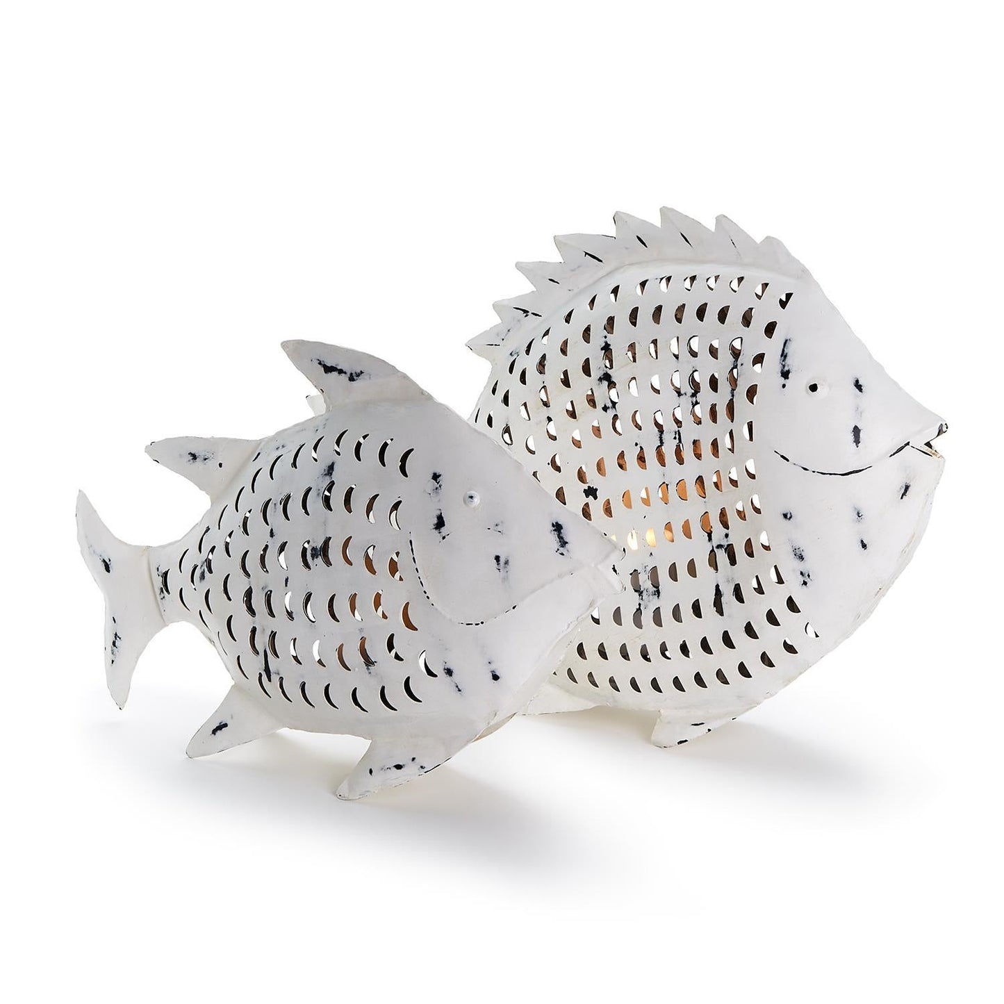 Fish Sculptures Set Of 2 By Tozai Home | Animals & Pets | Modishstore - 1