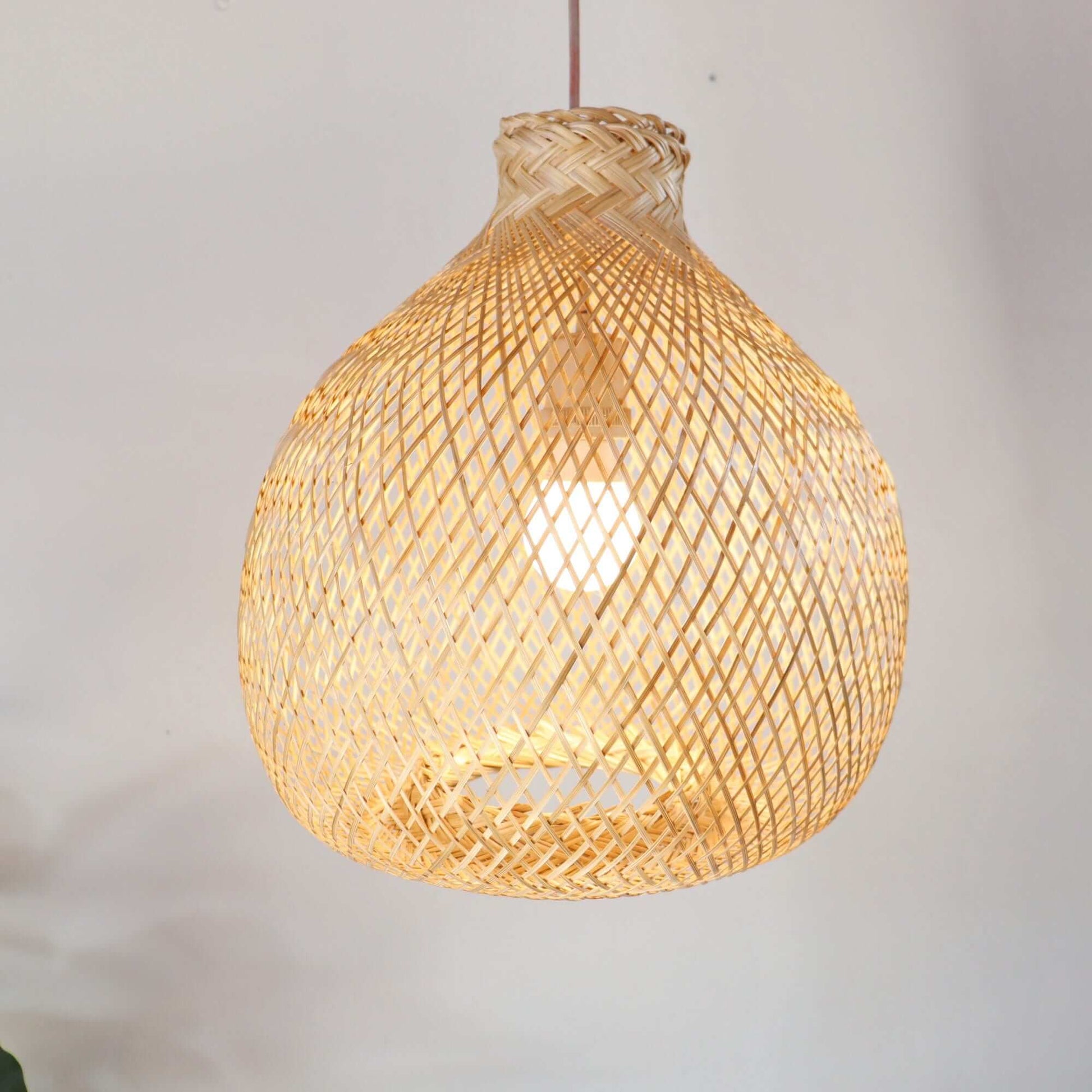 Kun Ya Na - Bamboo Pendant Light (33 Cm) By Thaihome | Pendant Lamps | Modishstore - 2