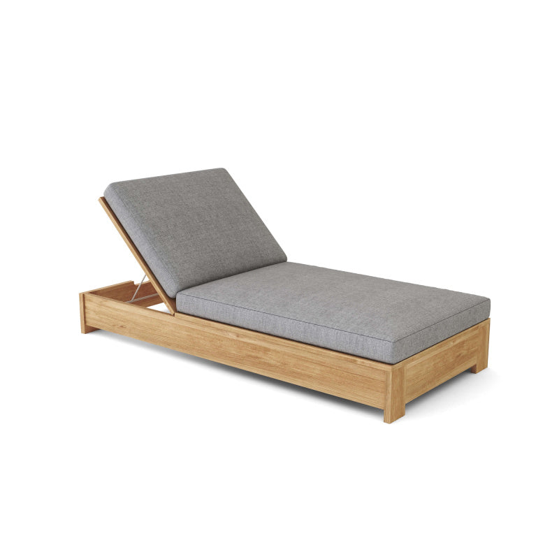 Madera Sun Lounger By Anderson Teak | Outdoor Chaise Lounges | Modishstore - 4