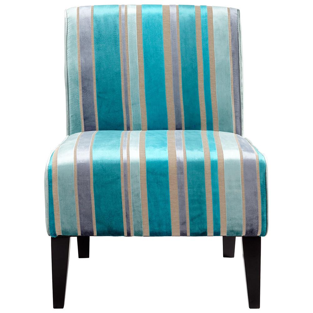 Cyan Design Ms. Stripy Blu Chair