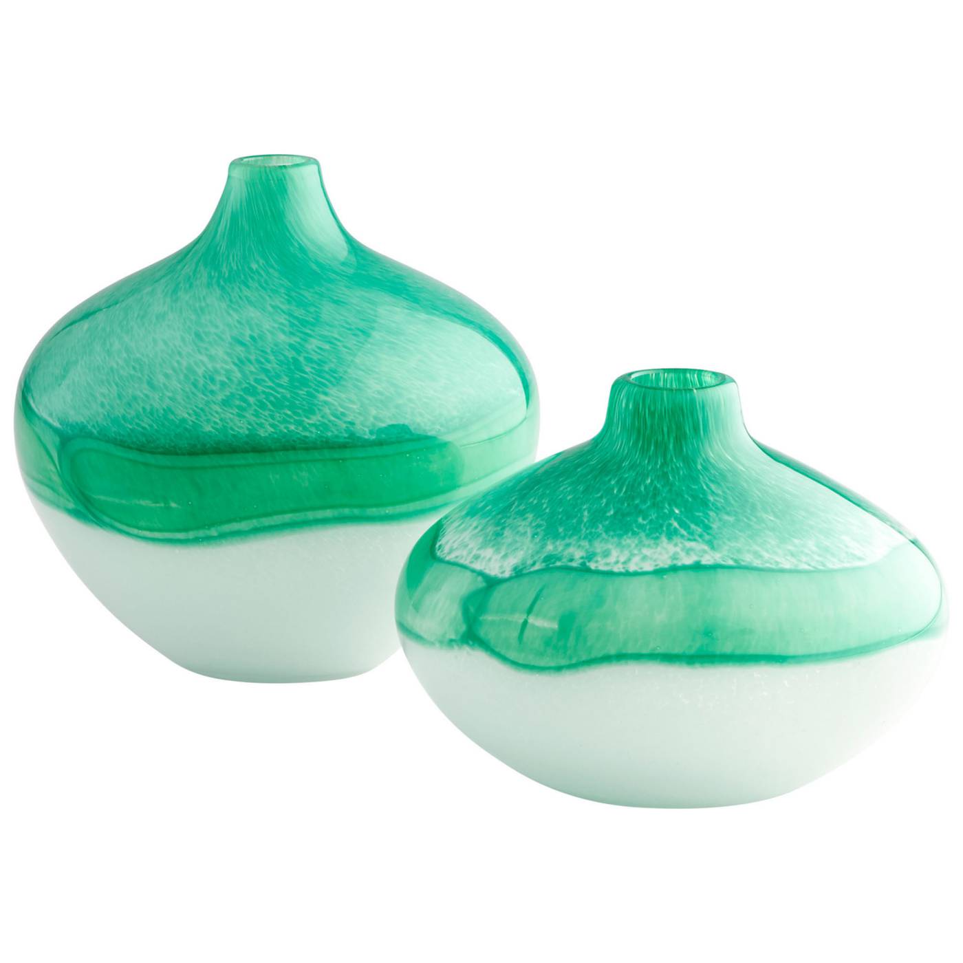 Medium Iced Marble Vase By Cyan Design | Cyan Design | Modishstore - 3
