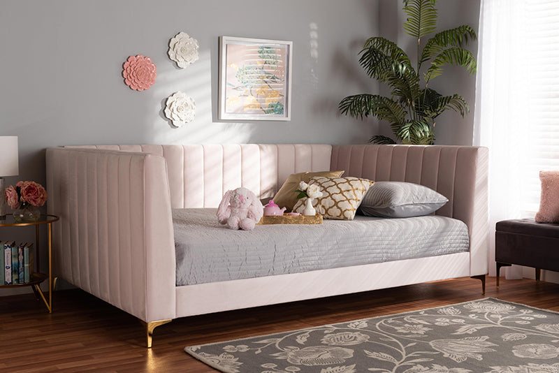 Velvet daybed on sale full size