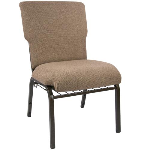 Advantage Mixed Tan Discount Church Chair - 21 In. Wide By Flash Furniture | Side Chairs | Modishstore - 1