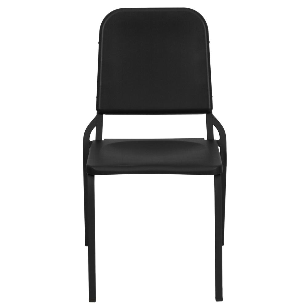 Hercules Series Black High Density Stackable Melody Band/Music Chair By Flash Furniture | Side Chairs | Modishstore - 4