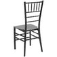 Hercules Series Black Resin Stacking Chiavari Chair By Flash Furniture | Side Chairs | Modishstore - 3
