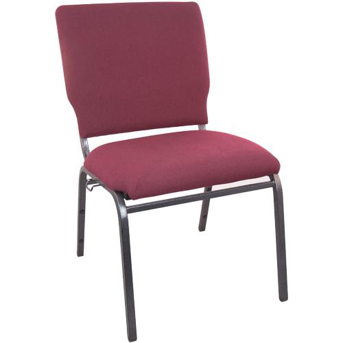 Advantage Maroon Multipurpose Church Chairs - 18.5 In. Wide By Flash Furniture | Side Chairs | Modishstore - 1