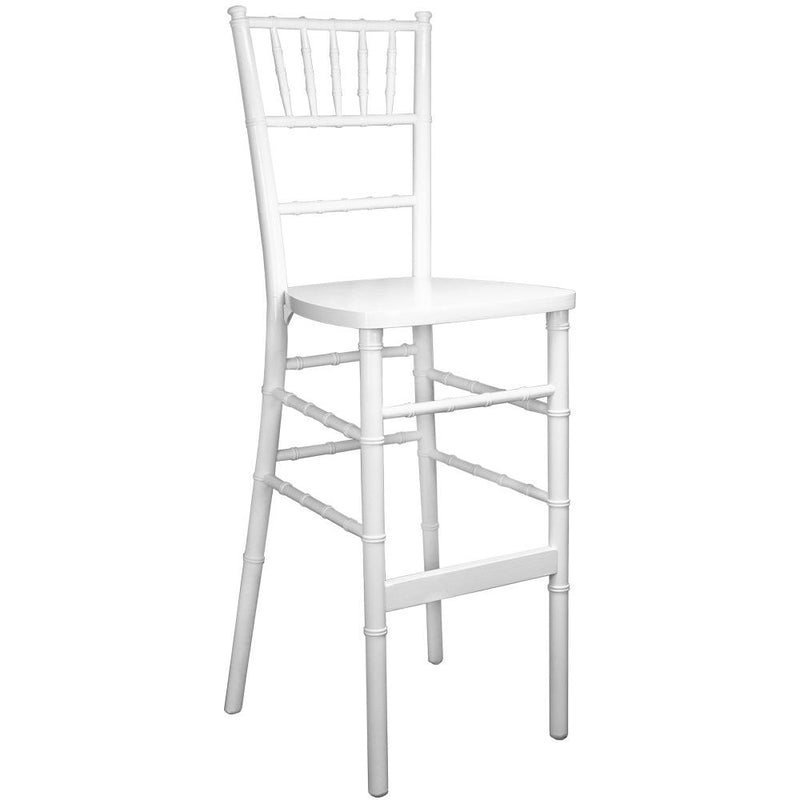 Advantage White Chiavari Bar Stools By Flash Furniture | Bar Stools | Modishstore - 1