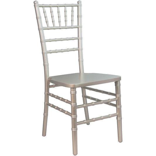 Advantage Champagne Wood Chiavari Chair By Flash Furniture | Side Chairs | Modishstore - 1