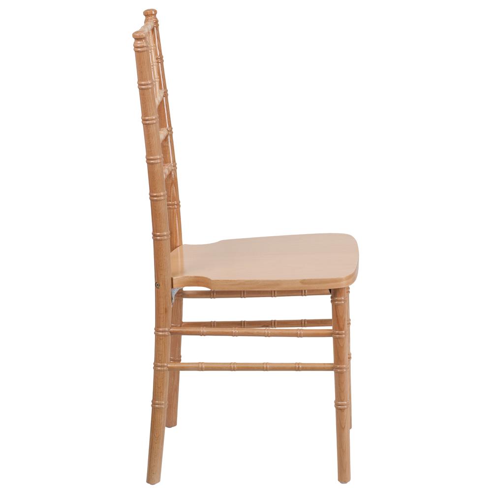 Hercules Series Natural Wood Chiavari Chair By Flash Furniture | Dining Chairs | Modishstore - 2