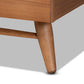 Baxton Studio Keagan Mid-Century Modern Transitional Walnut Brown Finished Wood Full Size Platform Bed | Beds | Modishstore - 4