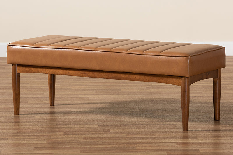 Tan dining online bench