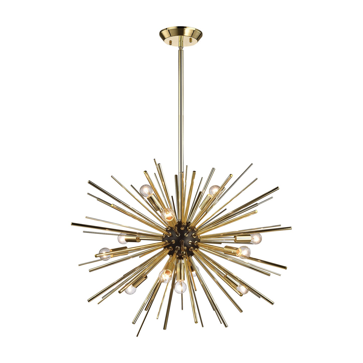 Dimond Lighting Starburst 12 Light Pendant | Modishstore | Pendant Lamps