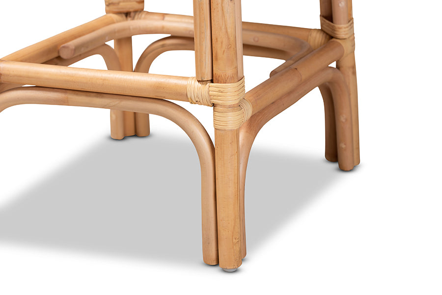 Athena online Rattan Chair Natural - Baxton Studio