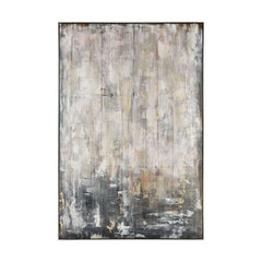 Flowing Abstract Wall Decor in Brown and Grey ELK Home