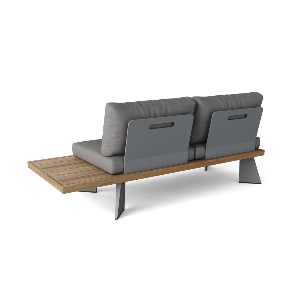 Oxford Platform 2-Seater By Anderson Teak | Outdoor Sofas, Loveseats & Sectionals | Modishstore - 2