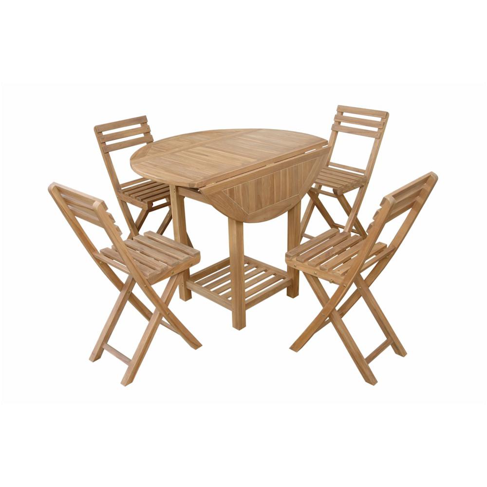Bahama Chicago 7-Pieces Dining Set A By Anderson Teak | Outdoor Dining Sets | Modishstore - 4
