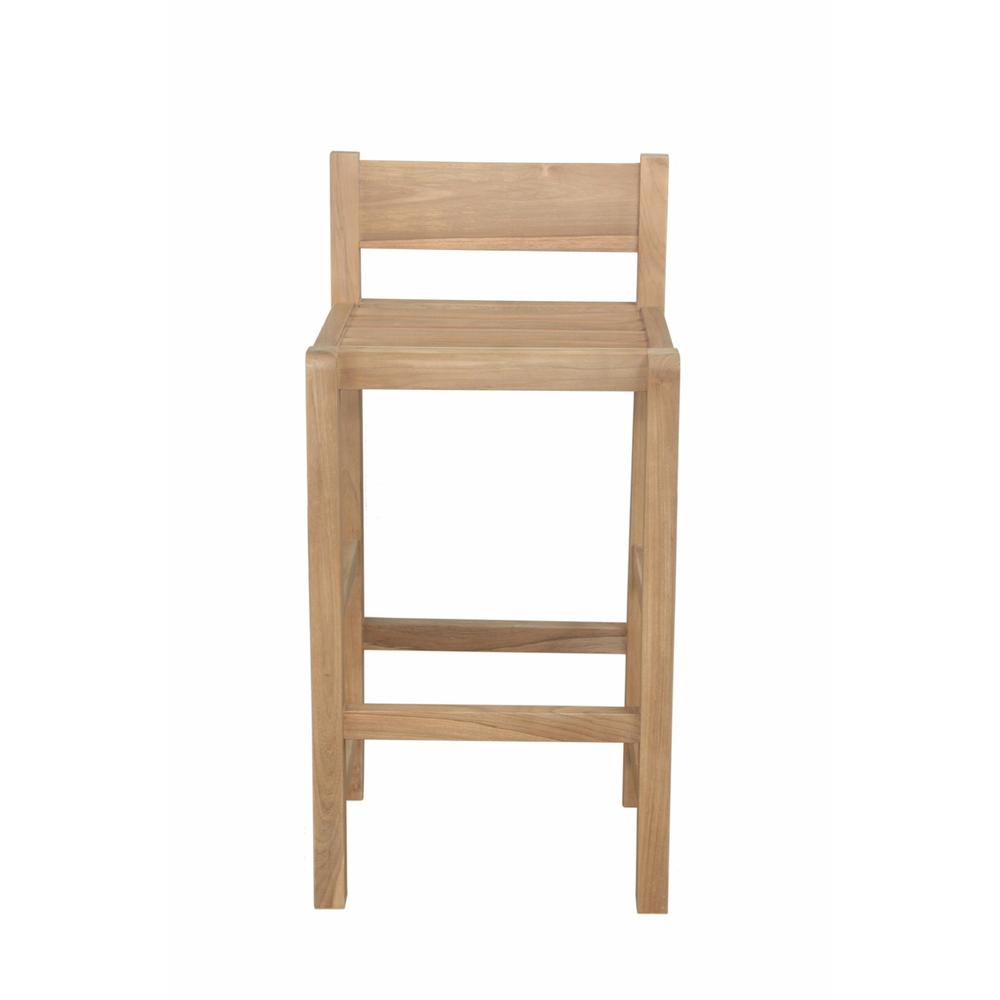 Sedona Bar Chair By Anderson Teak | Bar Stools | Modishstore - 2