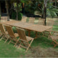 Valencia Classic 11-Pieces Dining Set By Anderson Teak | Outdoor Dining Sets | Modishstore - 3