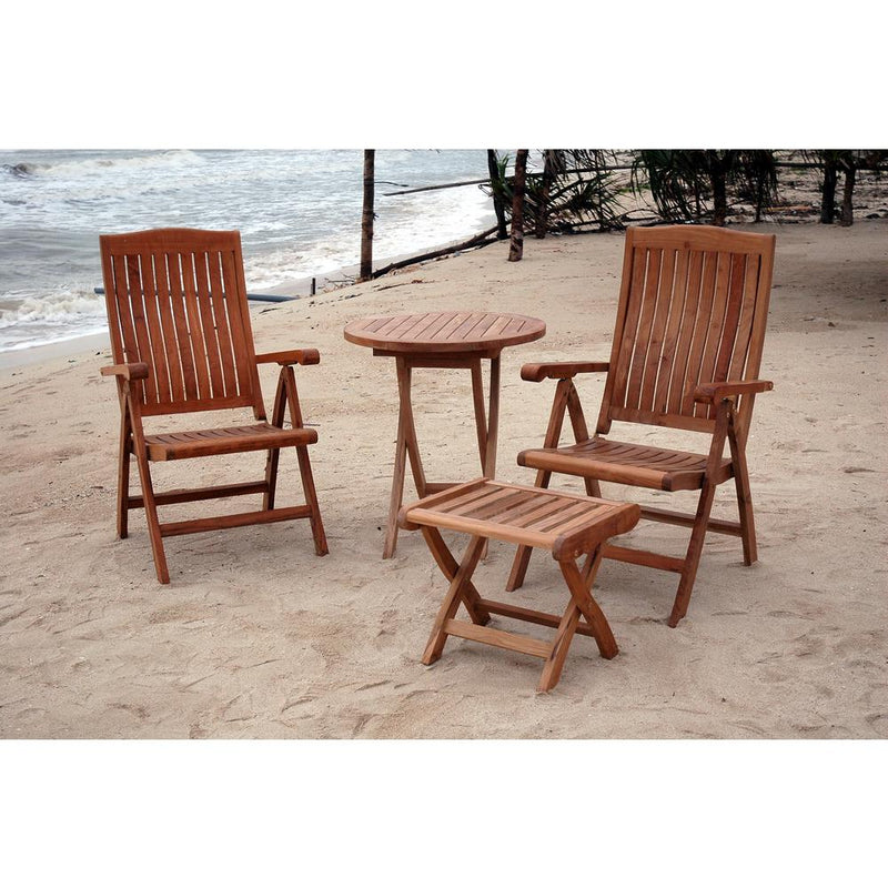 Bahama Katana 4-Pieces Set By Anderson Teak | Outdoor Chairs | Modishstore