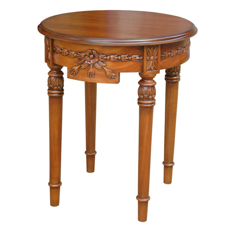 Regency Flower Side Table By Anderson Teak | Side Tables | Modishstore