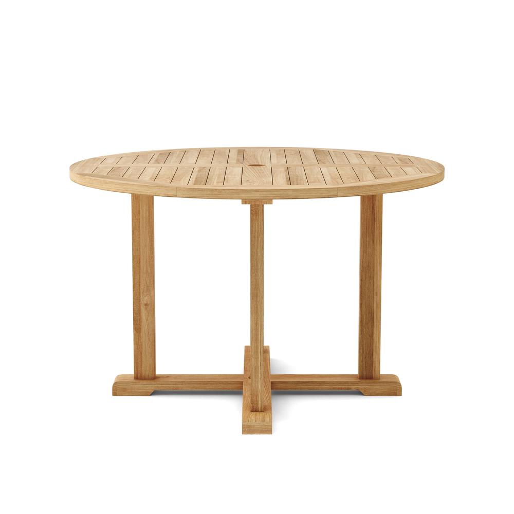 Tosca 4-Foot Round Table W/ Frame By Anderson Teak | Outdoor Tables | Modishstore - 2