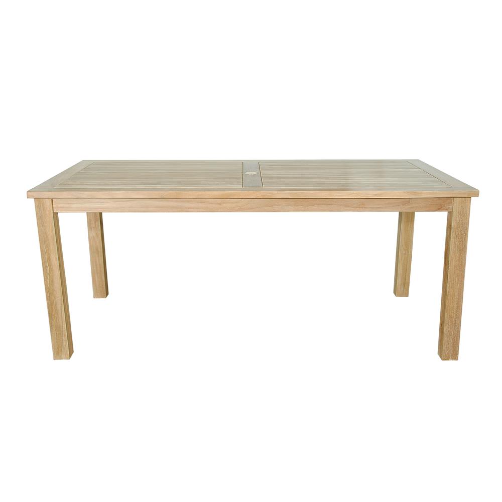 Bahama Rectangular Dining Table  By Anderson Teak | Outdoor Tables | Modishstore - 4