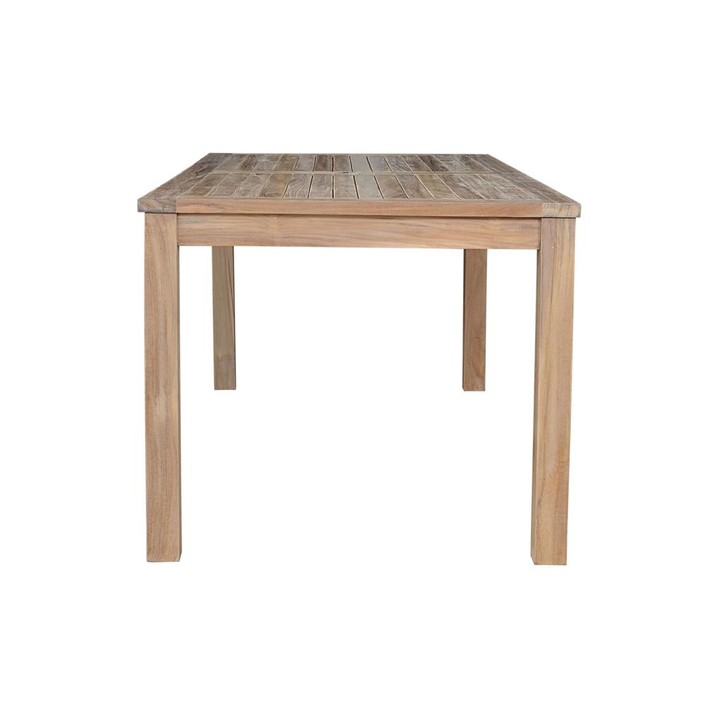 Bahama Rectangular Dining Table  By Anderson Teak | Outdoor Tables | Modishstore - 3