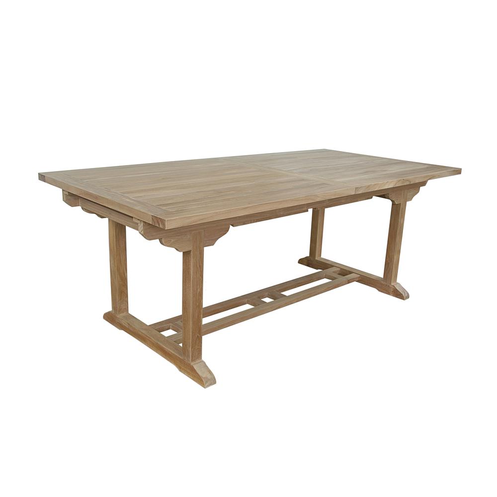 Bahama 10-Foot Rectangular Extension Table By Anderson Teak | Outdoor Tables | Modishstore - 4