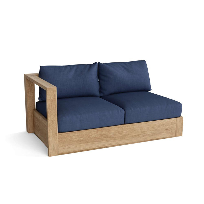 Copacabana Right Loveseat Modular By Anderson Teak | Outdoor Sofas, Loveseats & Sectionals | Modishstore