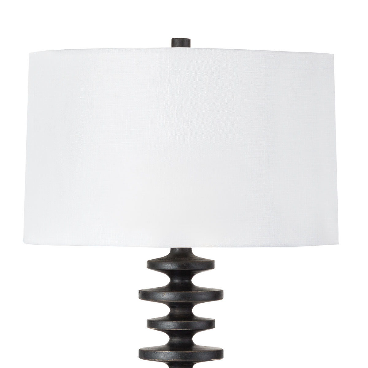 Fishbone Buffet Table Lamp Ebony By Regina Andrew | Table Lamps | Modishstore - 3