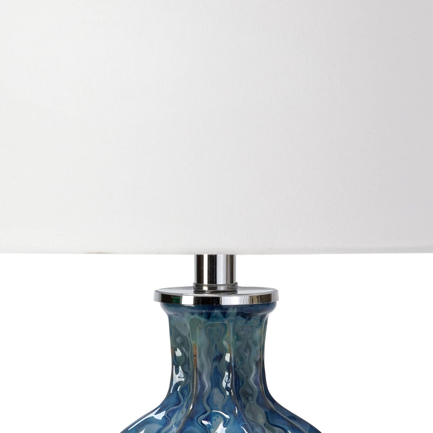 Antigua Ceramic Table Lamp Blue By Regina Andrew | Table Lamps | Modishstore - 6