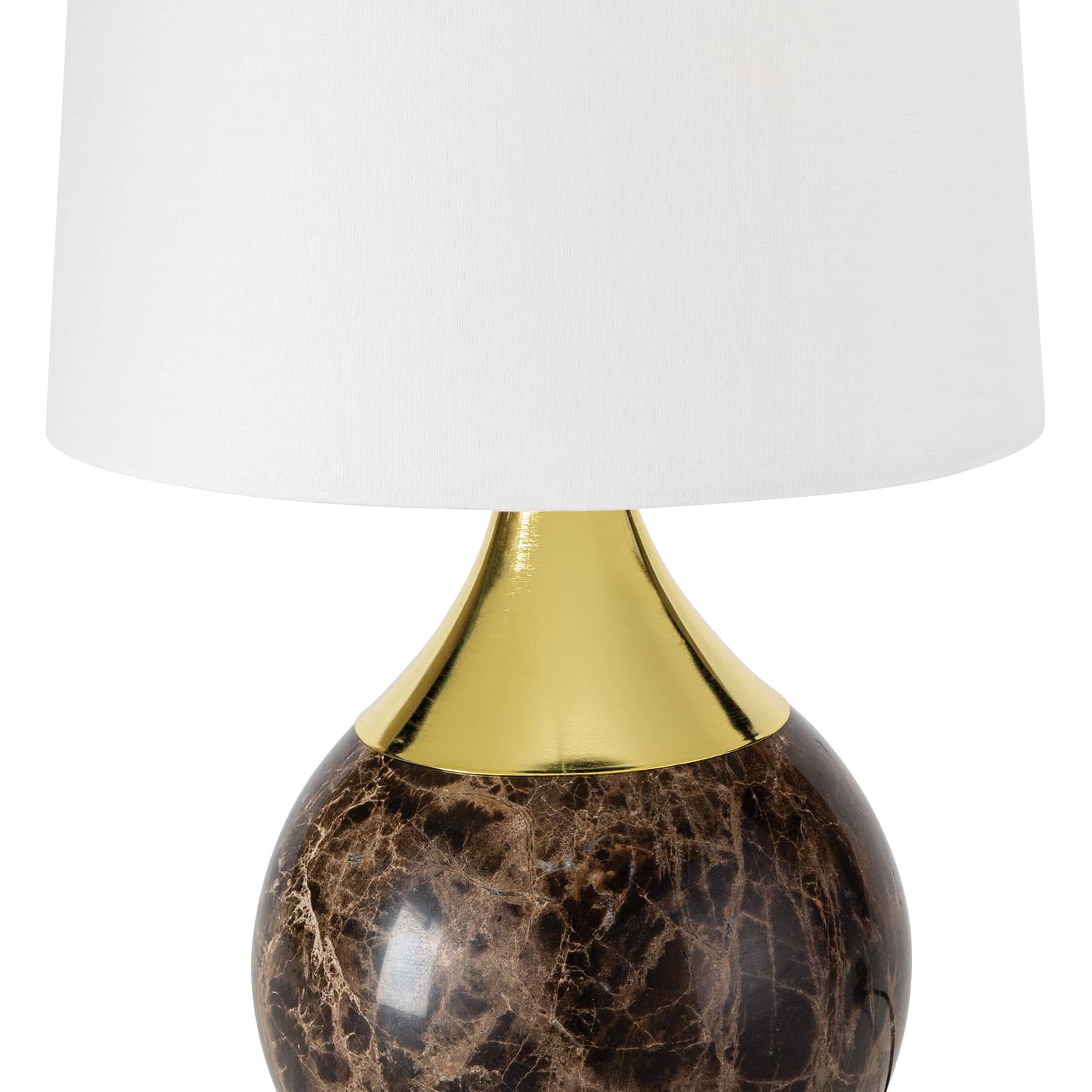 Barrett Marble Mini Lamp Gold By Regina Andrew | Table Lamps | Modishstore - 6