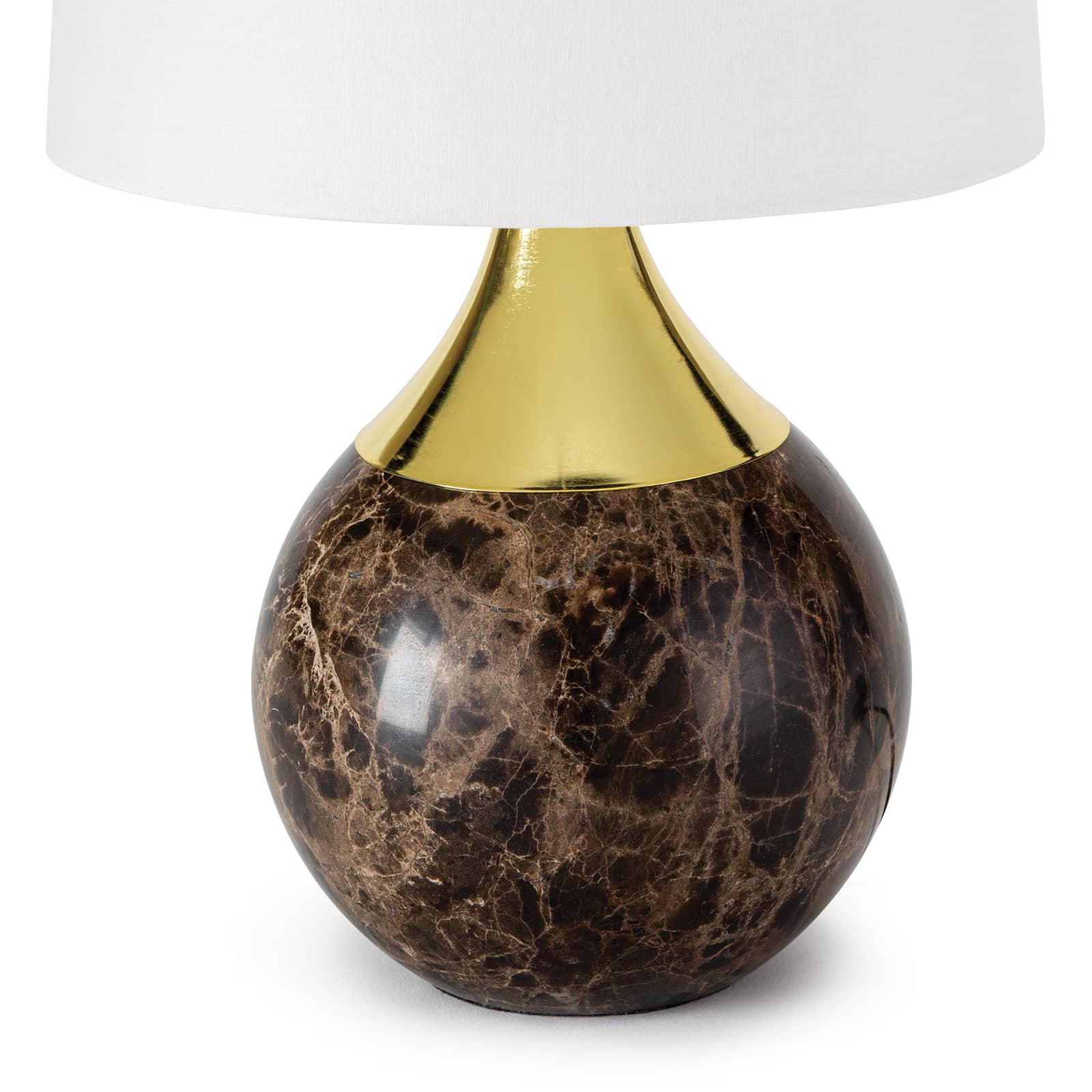 Barrett Marble Mini Lamp Gold By Regina Andrew | Table Lamps | Modishstore - 5