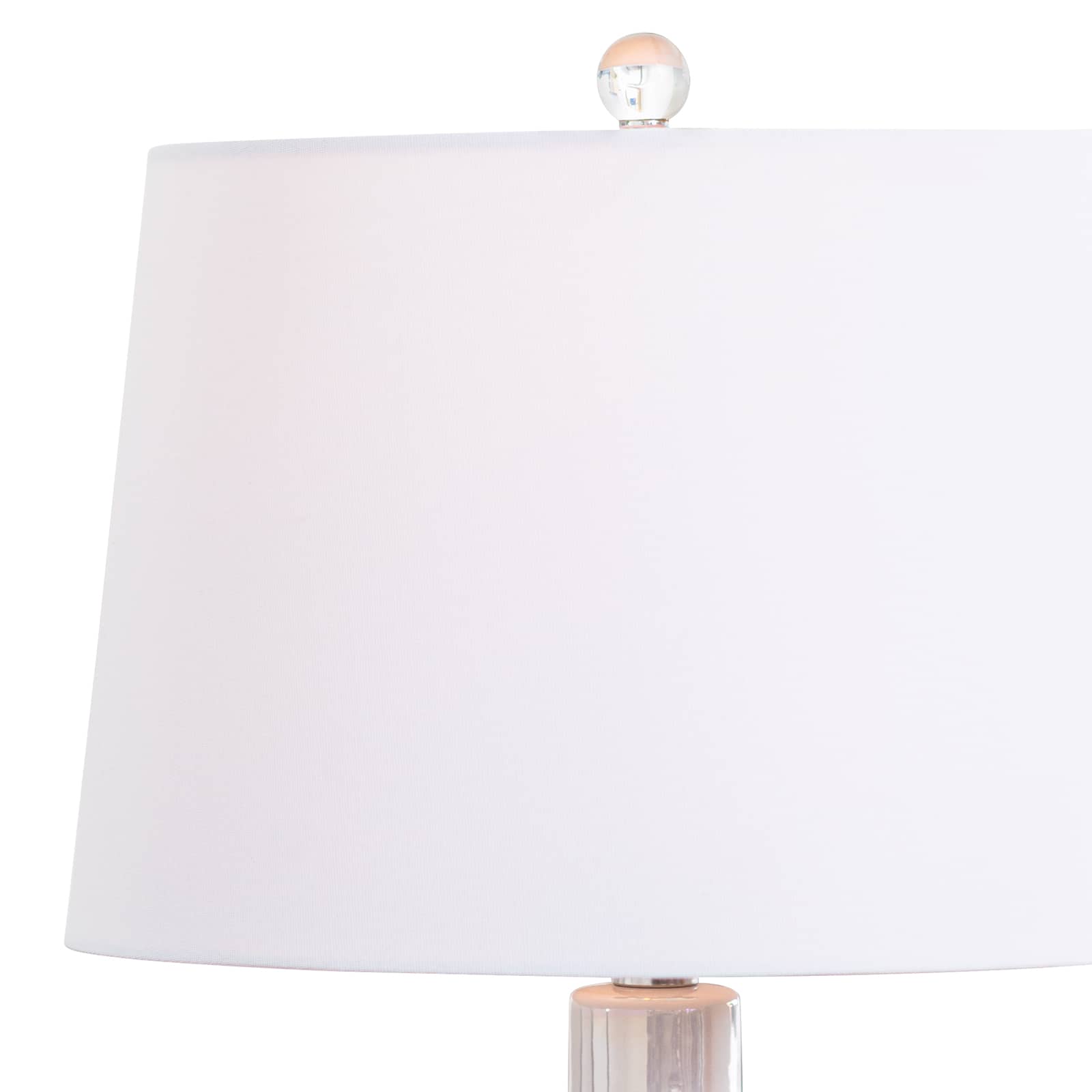 Glimmer Ceramic Table Lamp Pearlized White By Regina Andrew | Table Lamps | Modishstore - 4