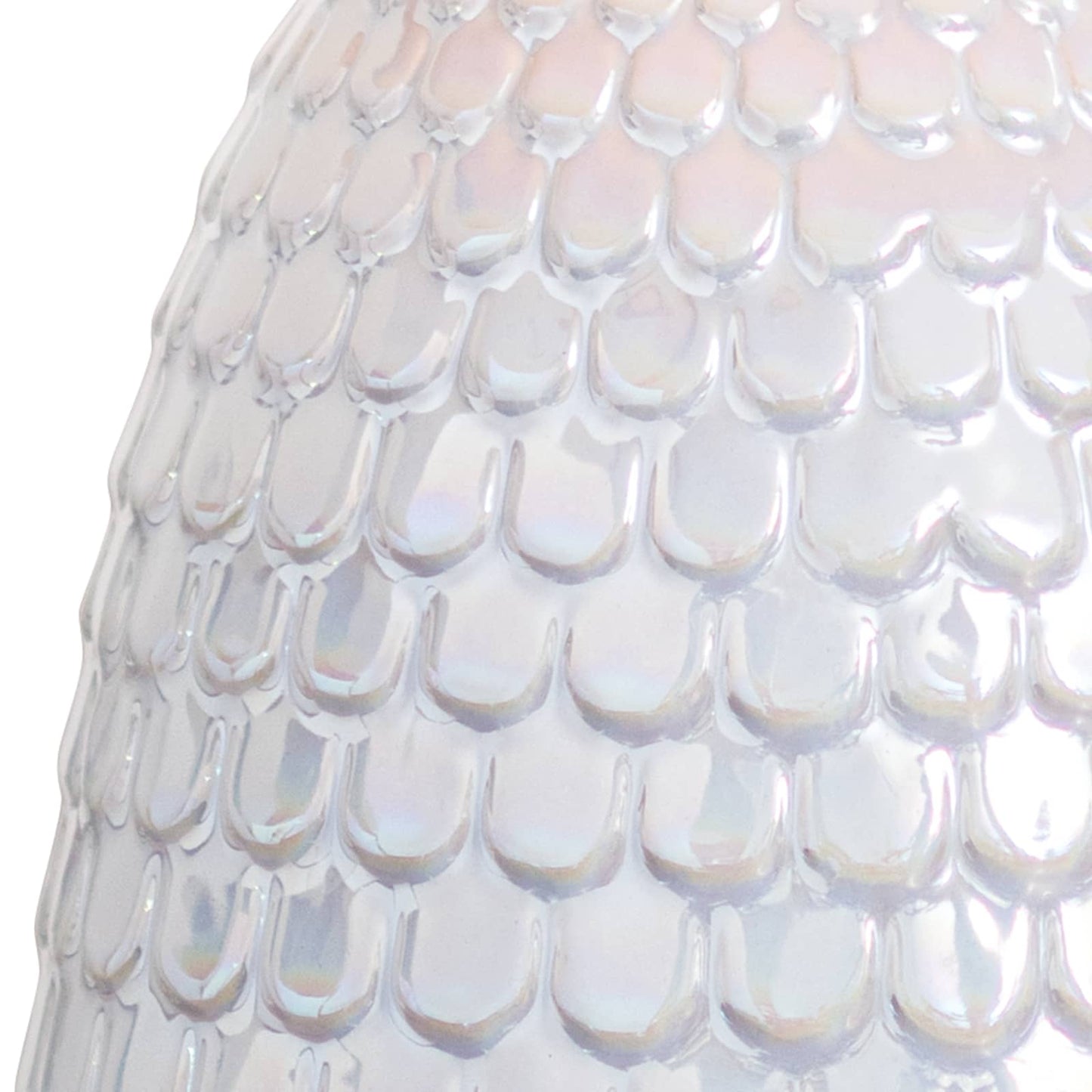 Glimmer Ceramic Table Lamp Pearlized White By Regina Andrew | Table Lamps | Modishstore - 3