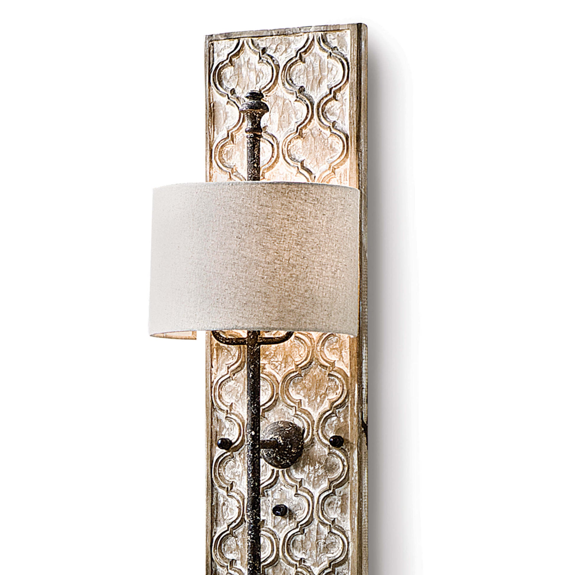 Carved Panel Sconce By Regina Andrew | Sconces | Modishstore - 7